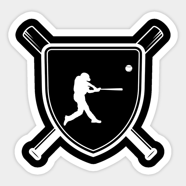 Funny Baseball Player in Your Pocket Baseball Men Boy T-Shirt Sticker by drag is art